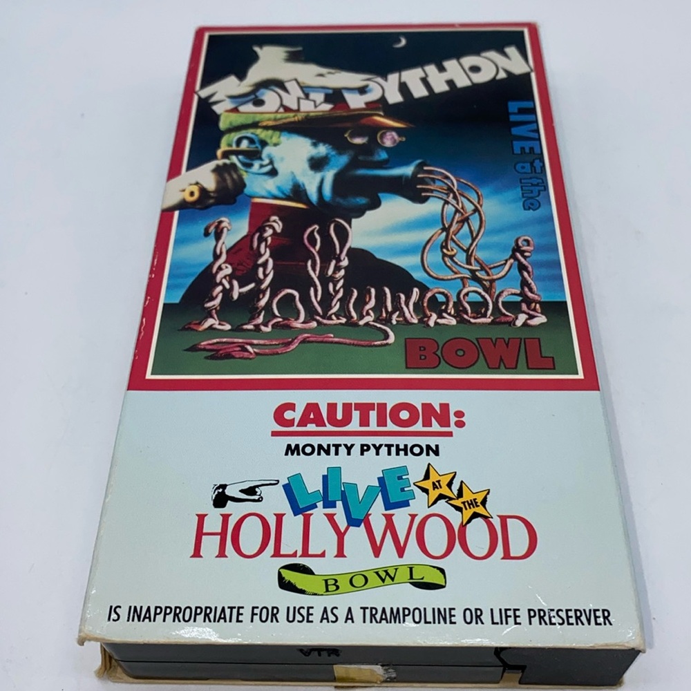 Monty Python Live at the Hollywood Bowl VHS Video 1982 Vintage